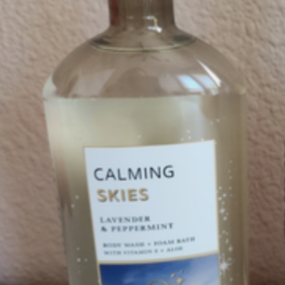 Calming skies LAVENDER & PEPPERMINT Body Wash